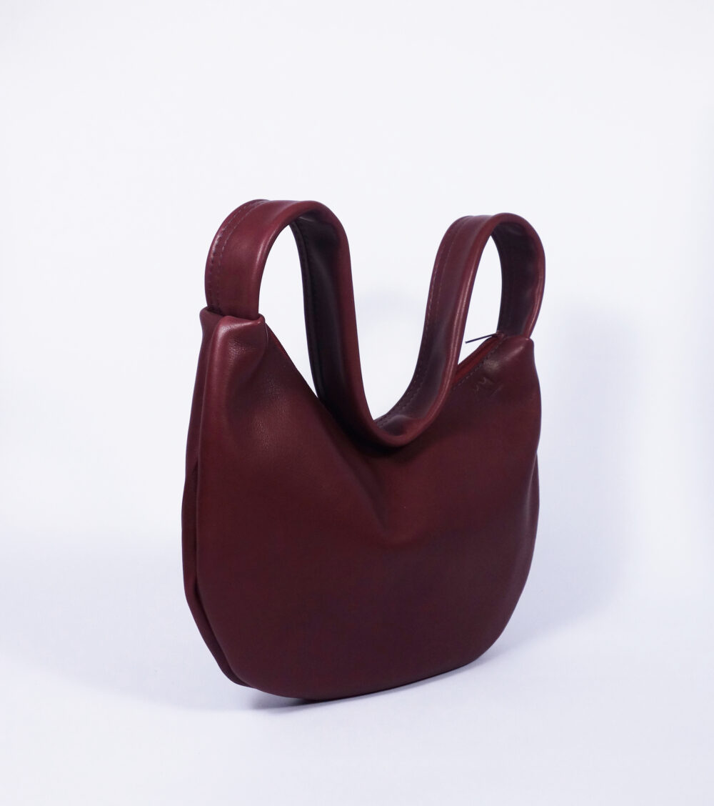 Ledertasche Tilda in Bordeaux – Bild 6
