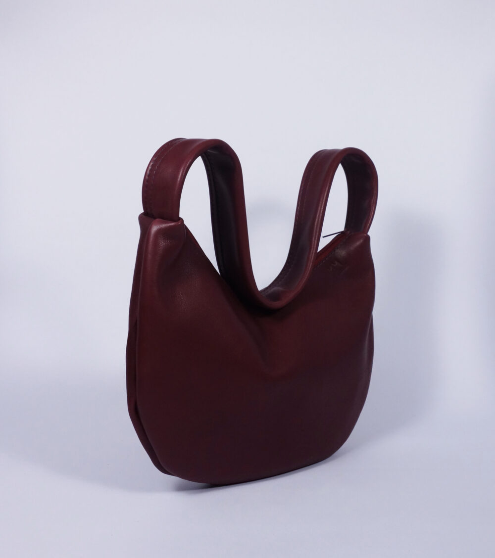 Ledertasche Tilda in Bordeaux – Bild 5