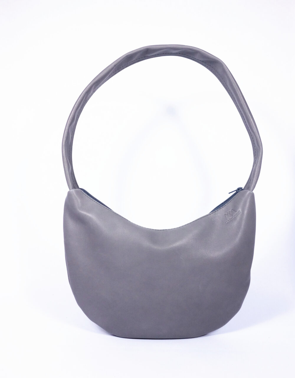 Ledertasche Tilda in Grau – Bild 6