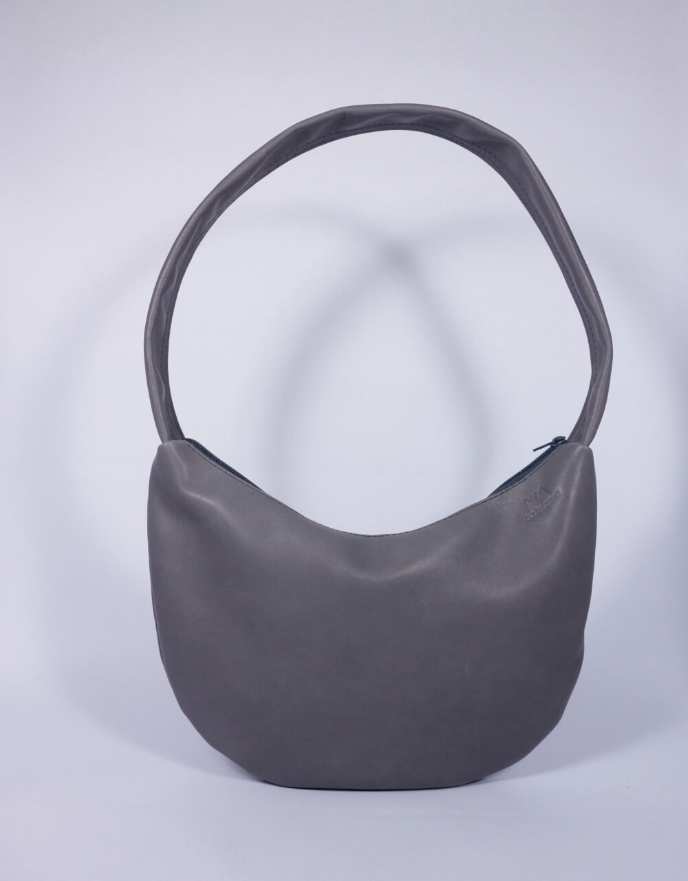 Ledertasche Tilda in Grau – Bild 3