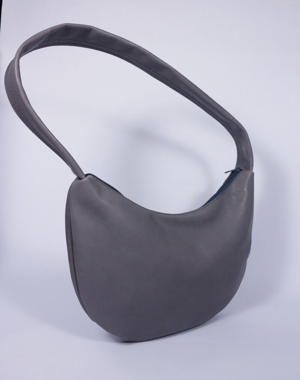 Ledertasche Tilda in Grau – Bild 4