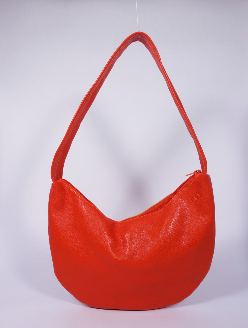 Ledertasche Tilda in Orange – Bild 2