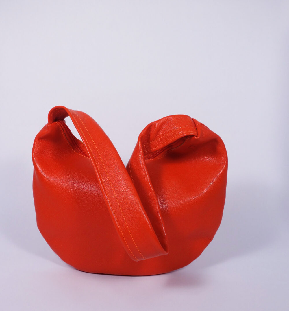 Ledertasche Tilda in Orange – Bild 3