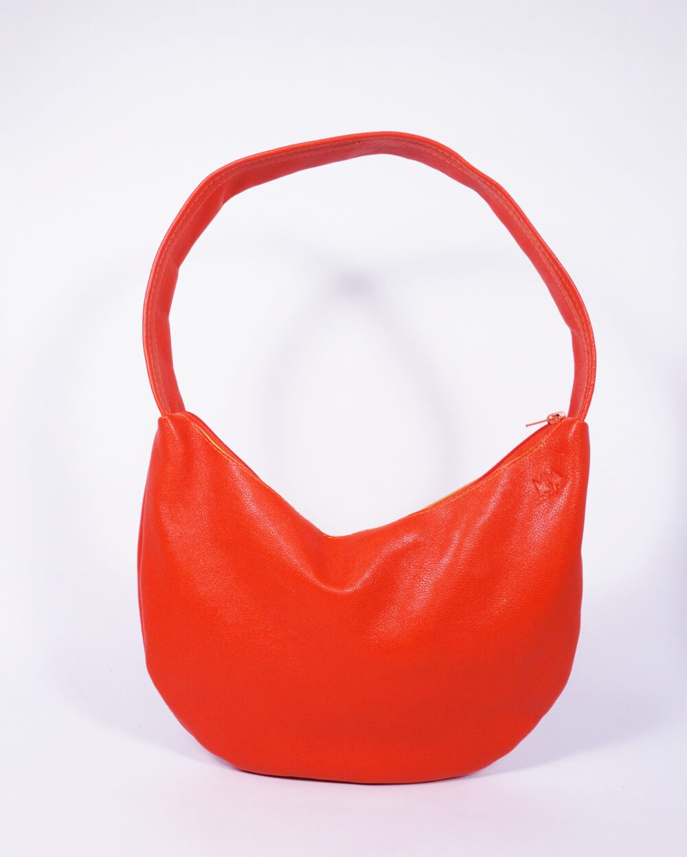 Ledertasche Tilda in Orange – Bild 4