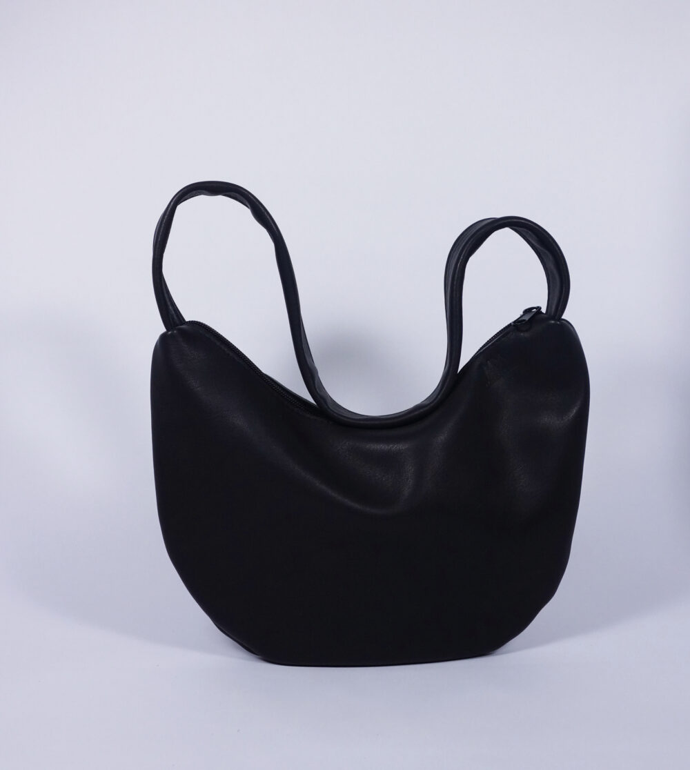 Ledertasche Tilda in Schwarz – Bild 3