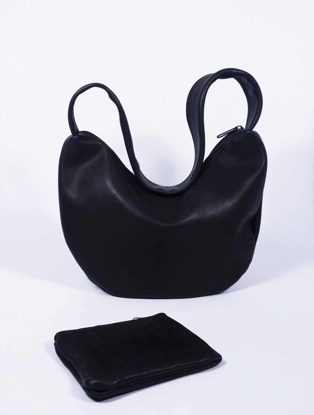 Ledertasche Tilda in Schwarz – Bild 4