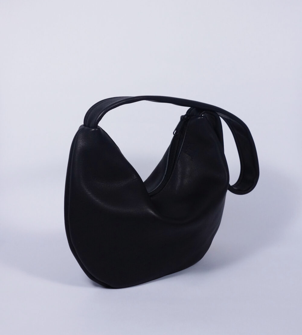 Ledertasche Tilda in Schwarz