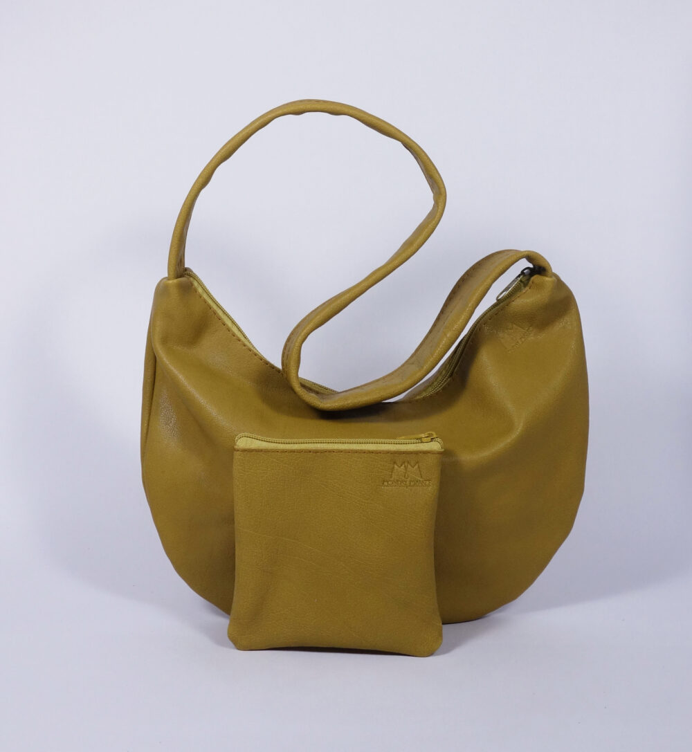 Ledertasche Tilda in Senf – Bild 6