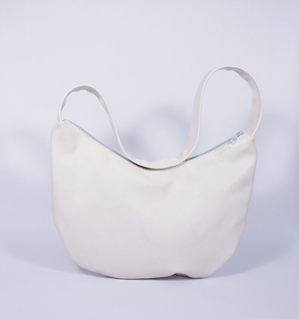 Ledertasche Tilda in Weiß – Bild 2