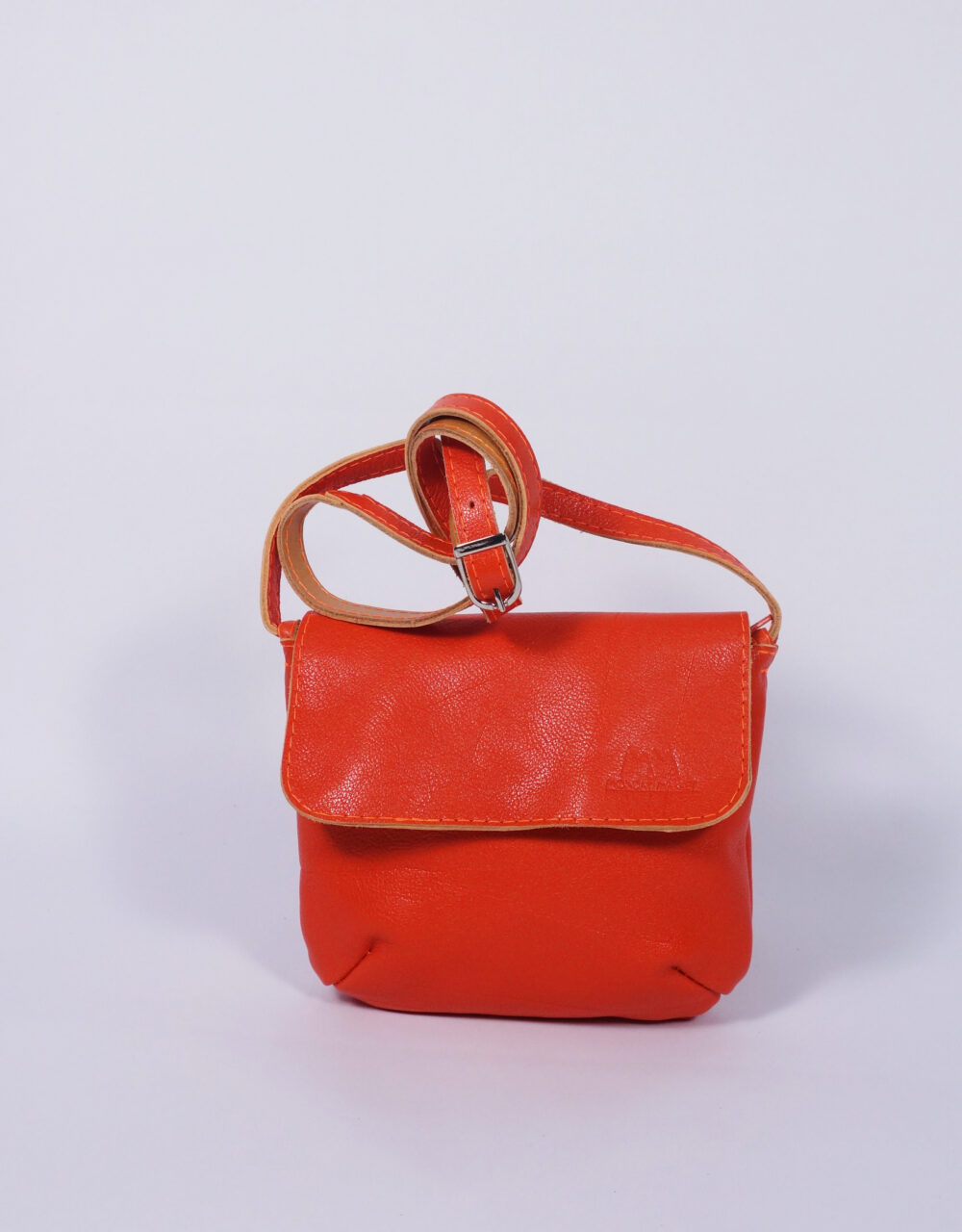 Ledertäschchen Wilma in Orange